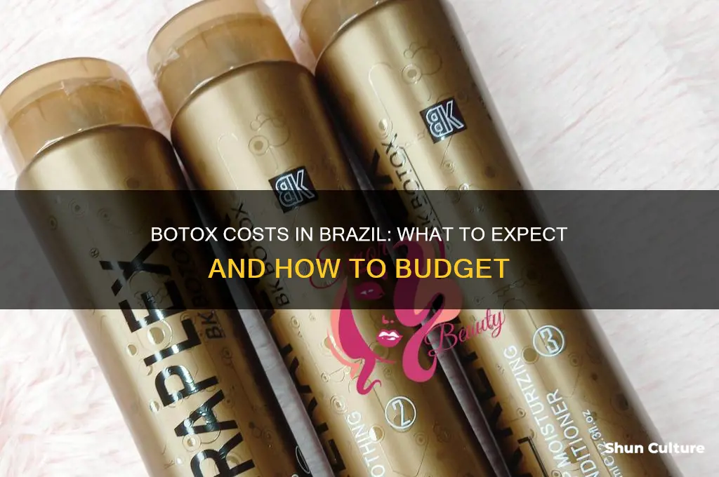 how much is botox in brazil