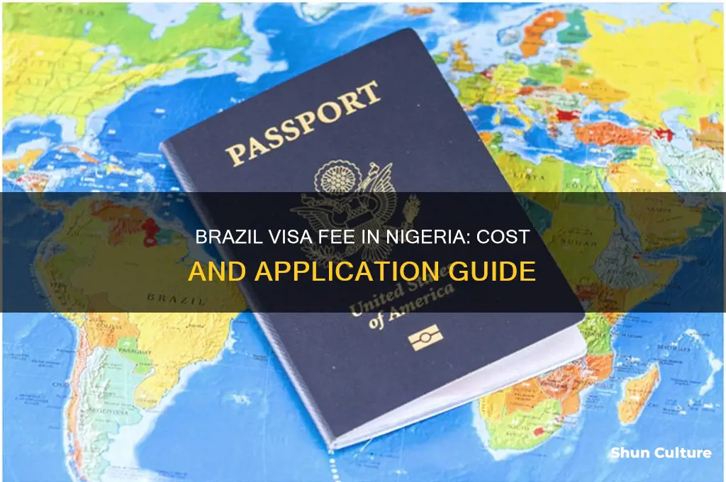 how much is brazil visa fee in nigeria