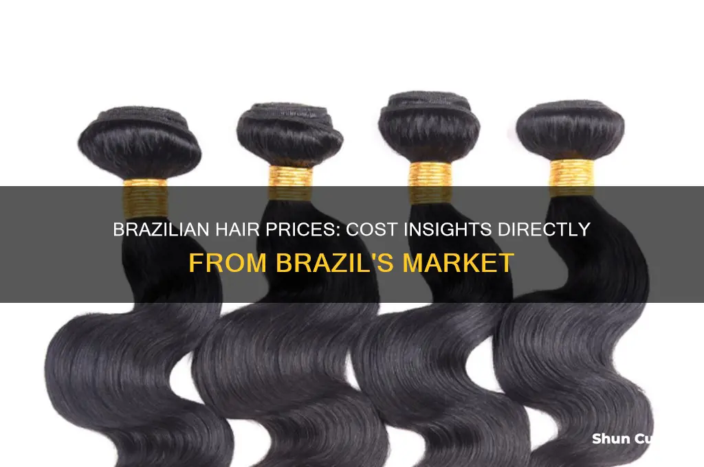 how much is brazilian hair in brazil