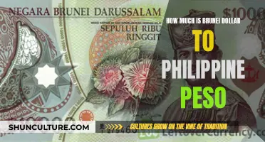 Brunei Dollar to Philippine Peso Exchange Rate