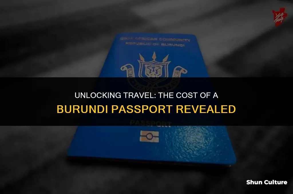 how much is burundi passport