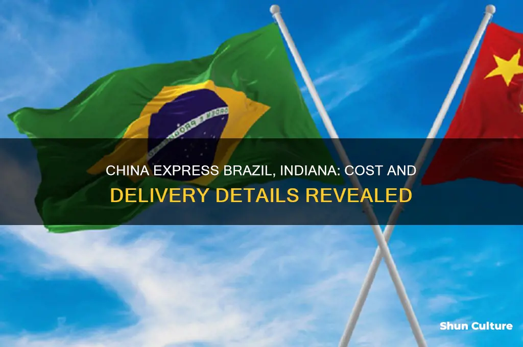 how much is china express in brazil indiana