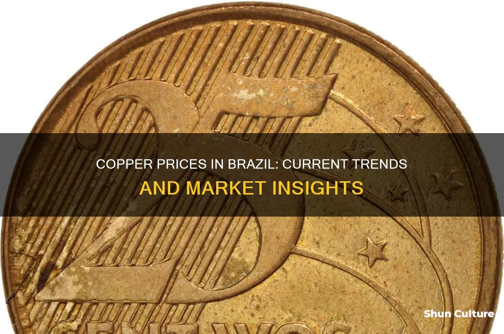 how much is copper in brazil