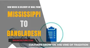 Mississippi to Bangladesh: Mail Delivery Costs and Timeframes Explained