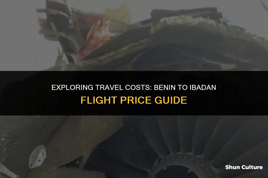 how much is flight from benin to ibadan