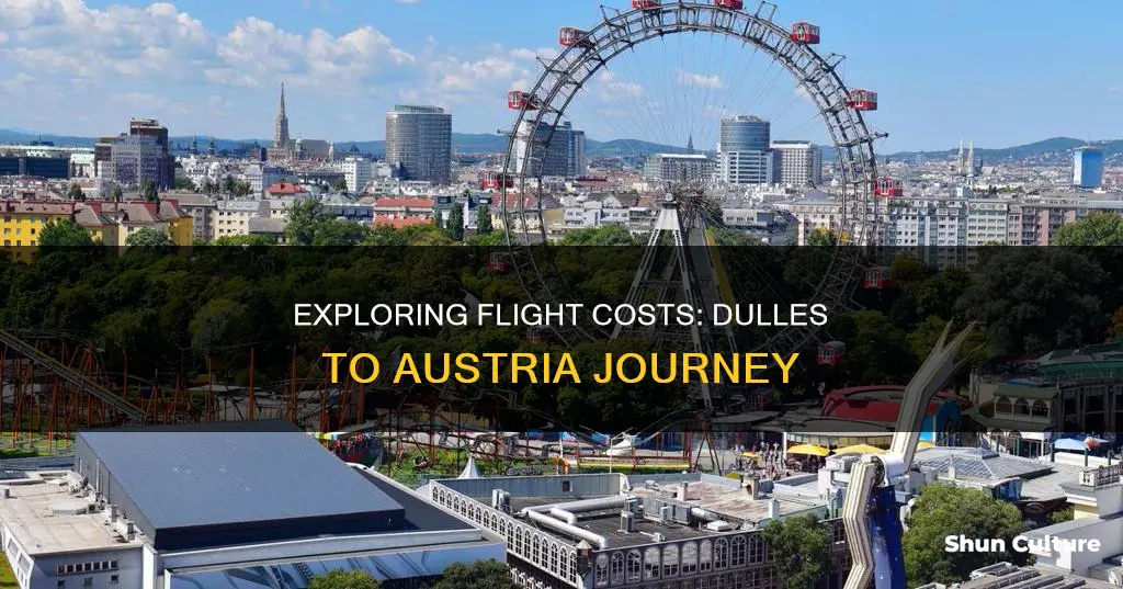 how much is flight from dulles to austria