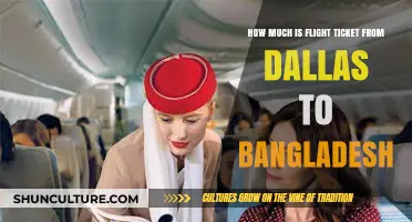Dallas to Bangladesh Flight Costs: A Comprehensive Price Guide