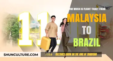 Malaysia to Brazil Flight Costs: What to Expect When Booking