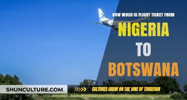 Nigeria to Botswana Flight Costs: A Comprehensive Price Guide
