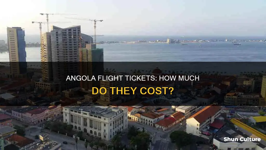 how much is flight ticket to angola