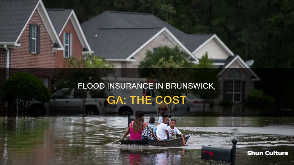 how much is flood insurance in brunswick ga