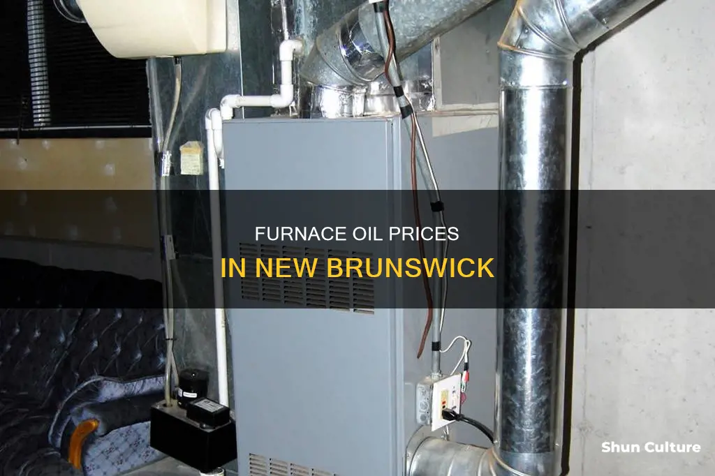 how much is furnace oil in new brunswick