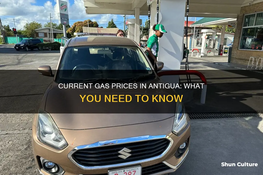 how much is gas in antigua