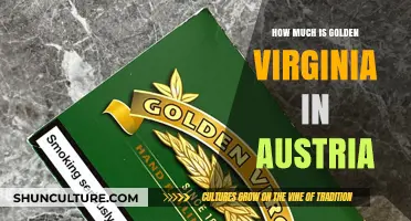 Golden Virginia Austria: Price Guide for the Golden Leaf