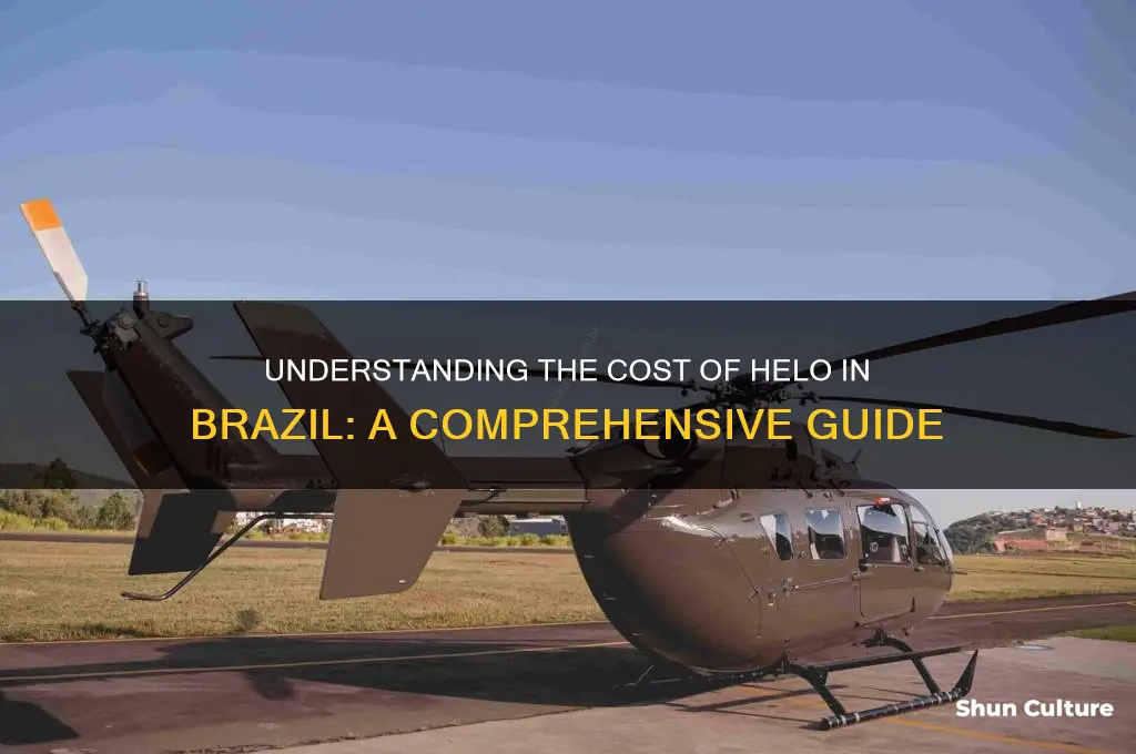 how much is helo cost in brazil