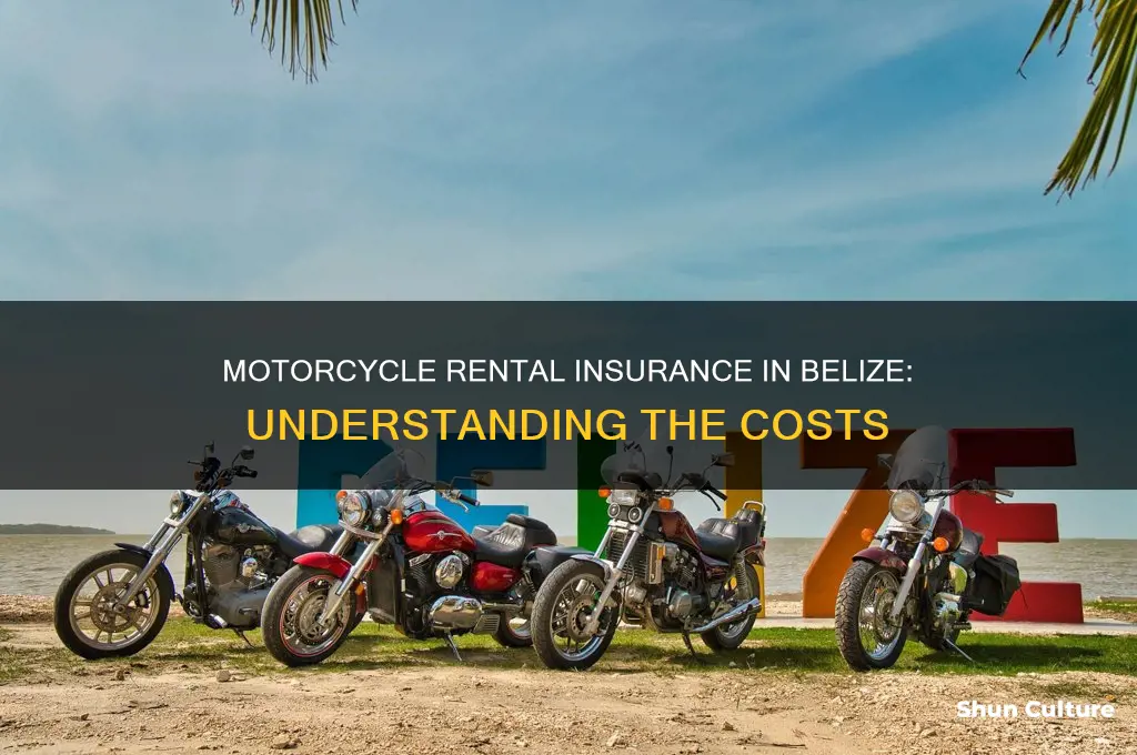 how much is insurance when renting a motorcycle in belize