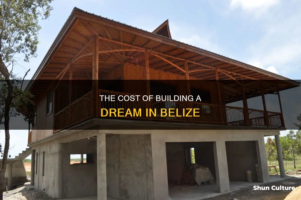 how much is it to build a house in belize