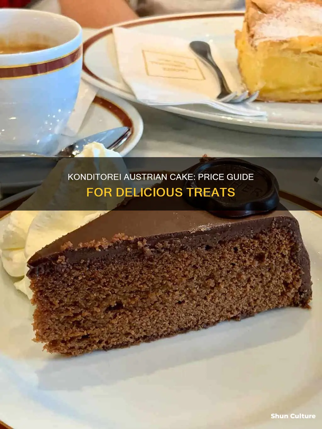 how much is konditorei austrian cake