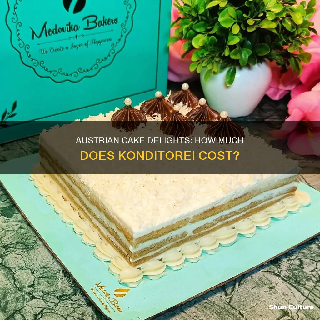 how much is konditorei austrian cake