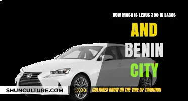 Exploring Lexus 300 Prices in Lagos and Benin City Markets
