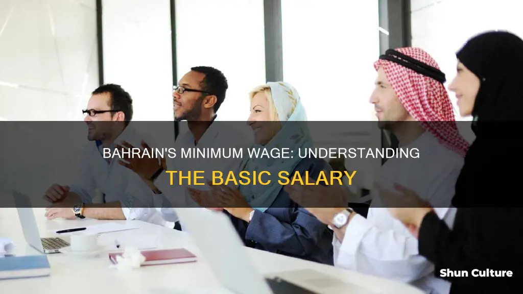 how much is minimum wage in bahrain