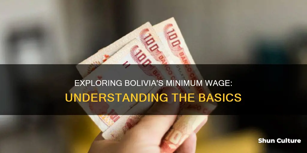 how much is minimum wage in bolivia