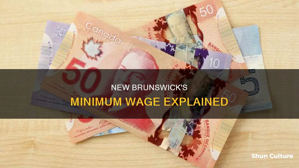 how much is minimum wage in new brunswick