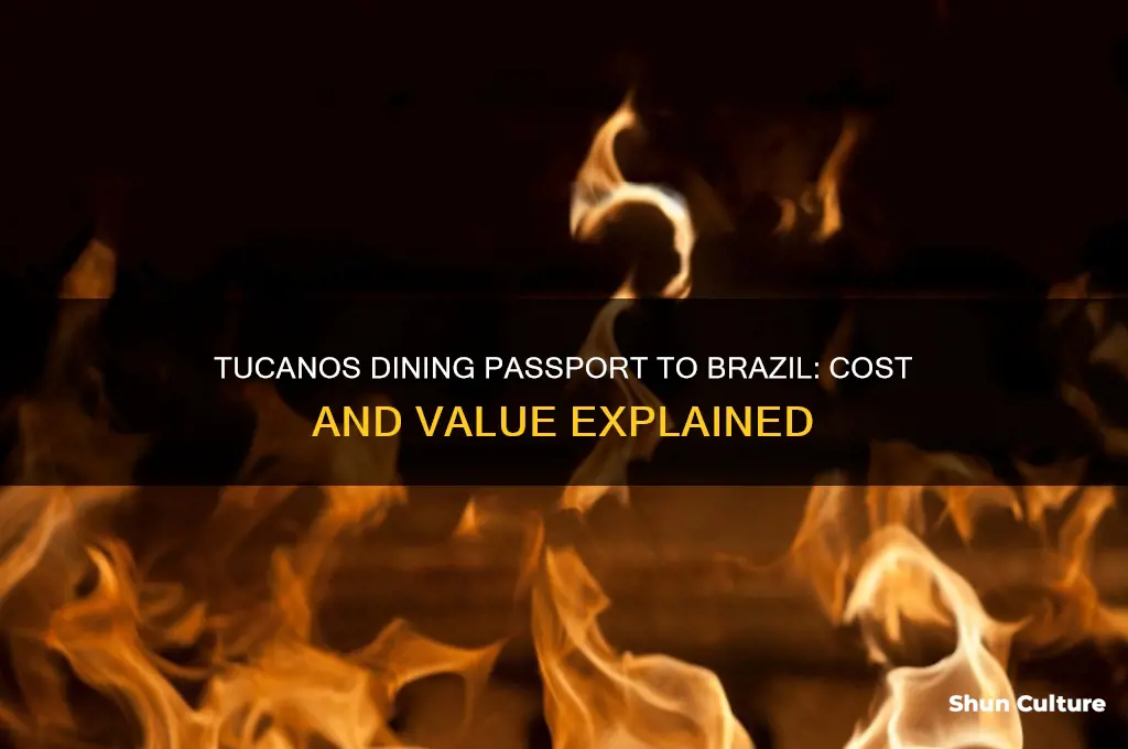 how much is my dining passport to brazil at tucanos