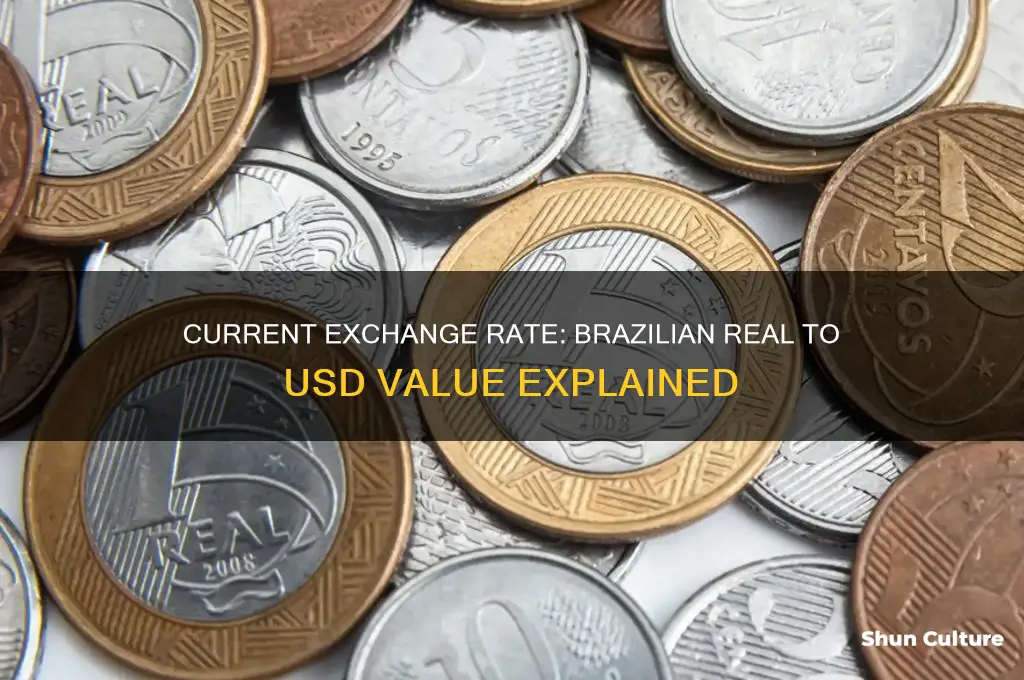 how much is one brazil real worth in usd