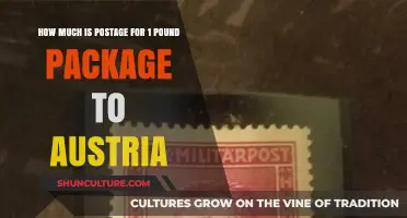 Postage to Austria: 1-Pound Package Shipping Costs Revealed