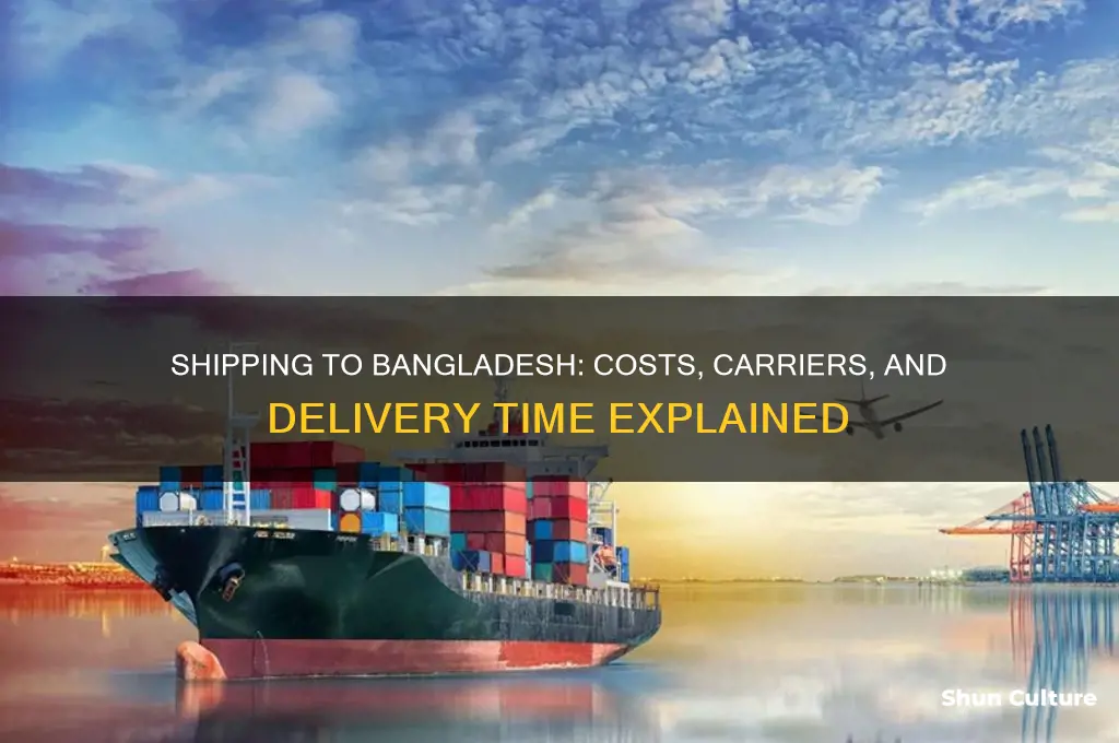 how much is shipping to bangladesh