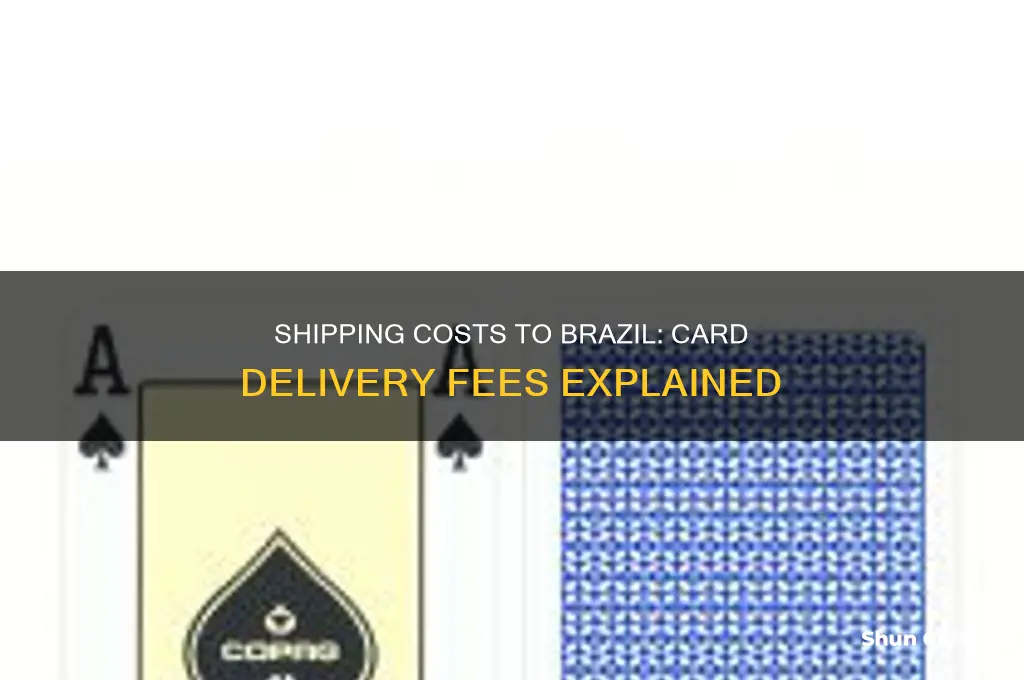 how much is shipping to brazil for a card