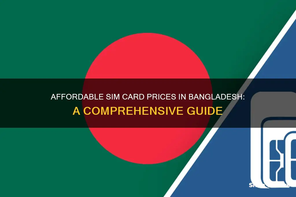 how much is sim card in bangladesh