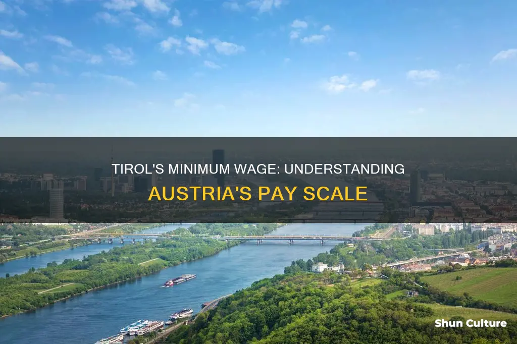 how much is the minimum wages in tirol austria