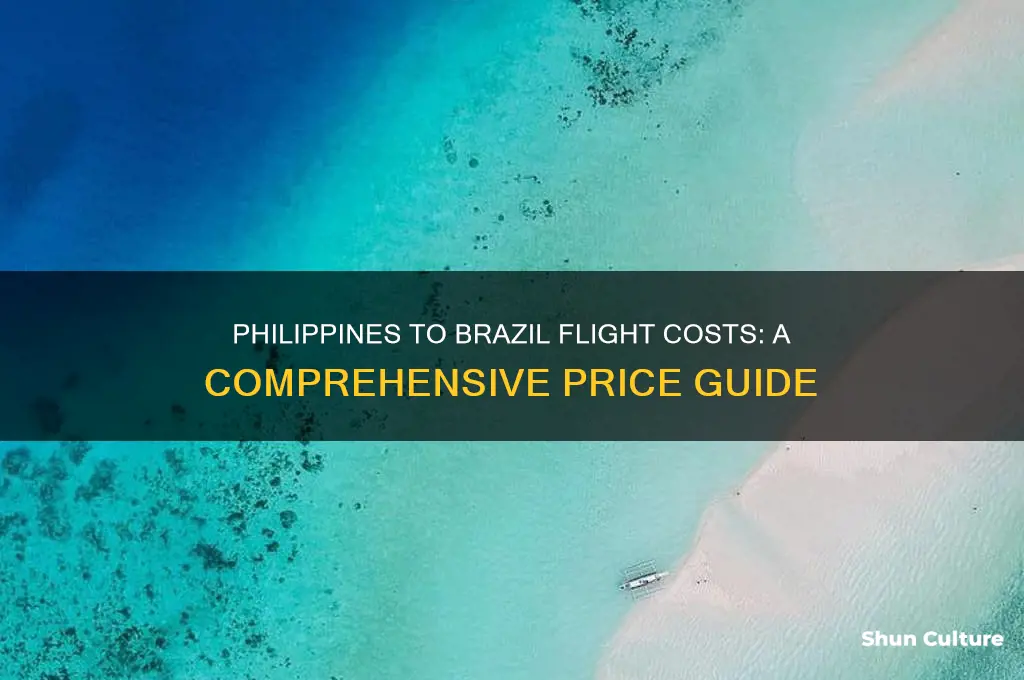 how much is the plane ticket from philippines to brazil