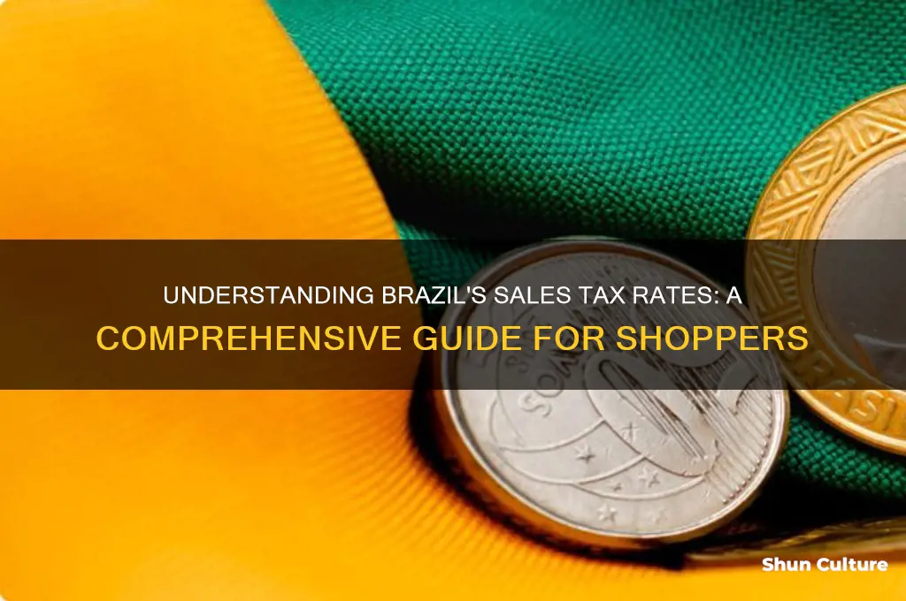 how much is the sale tax in brazil