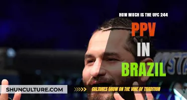 UFC 244 PPV Price in Brazil: What Fans Need to Know