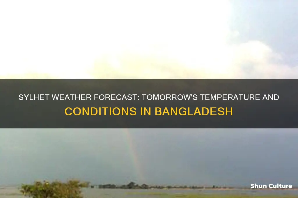 how much is tomorrow weather in bangladesh sylhet