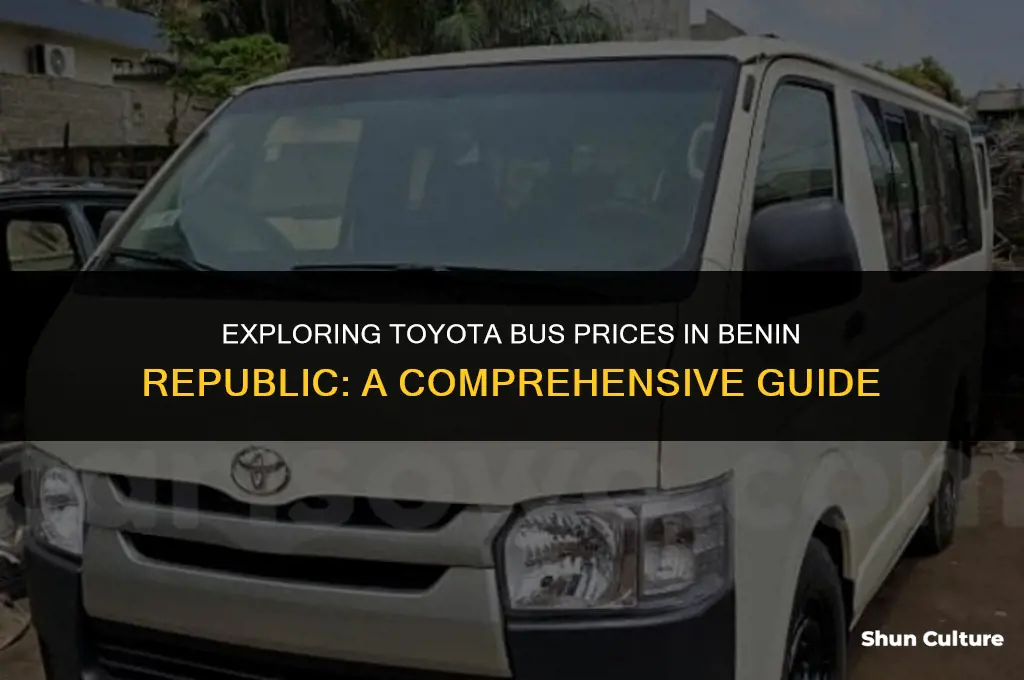 how much is toyota bus in benin republic