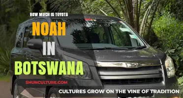 Toyota Noah Price in Botswana: A Comprehensive Guide to Costs