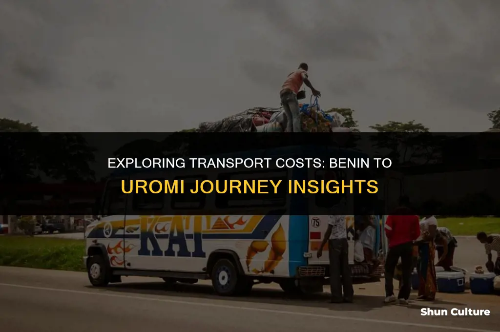 how much is transport from benin to uromi
