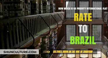 US Priority International Flat Rate Shipping Costs to Brazil Explained