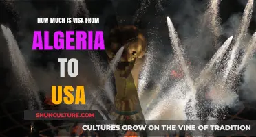 Visa Costs from Algeria to USA: A Comprehensive Guide