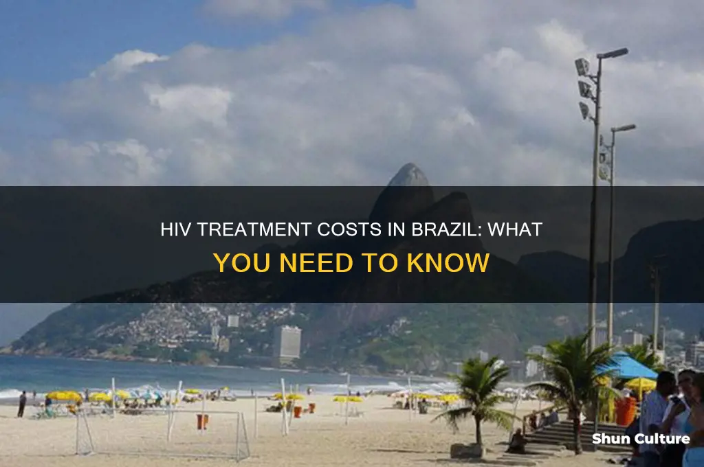 how much it cost for hiv brazil