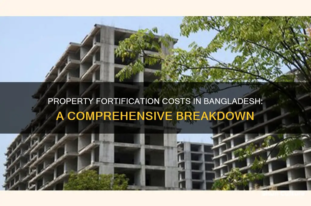 how much it cost fortation of a property in bangladesh