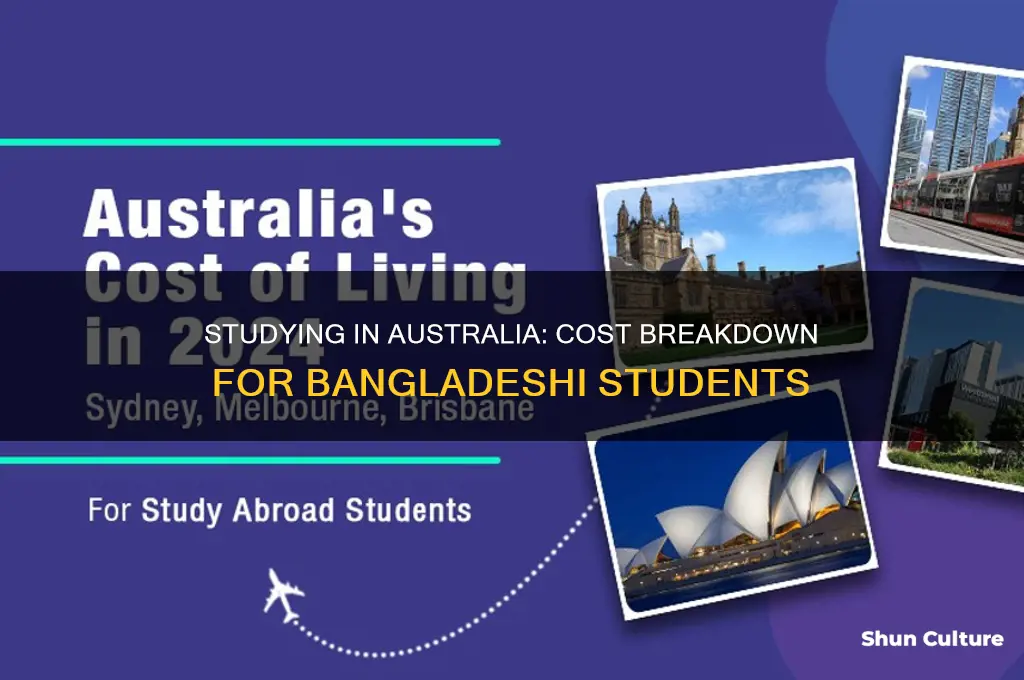 how much it cost to study in australia from bangladesh