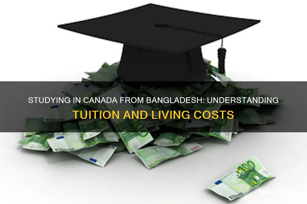 how much it cost to study in canada from bangladesh