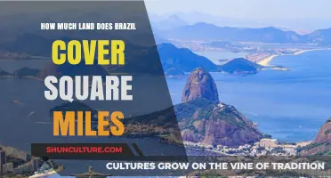 Exploring Brazil's Vast Territory: Total Land Area in Square Miles