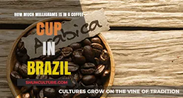 Exploring Brazilian Coffee: Milligrams of Caffeine in a Typical Cup