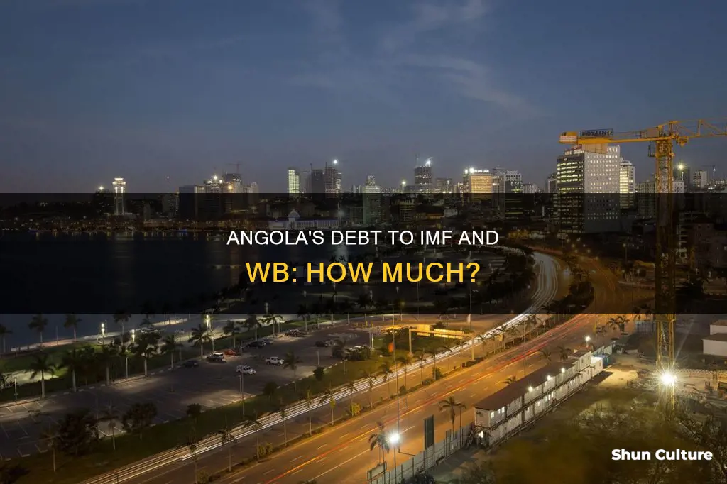 how much money angola owes to imf and wb